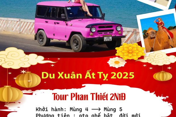 Tour Xuân Ất Tỵ: Phan Thiết 2N1Đ